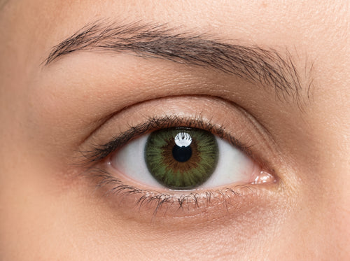 Green 2T (Two-Tone) Colored Contact Lenses