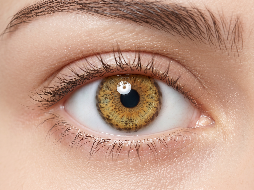 Pure Hazel Colored Contact Lenses