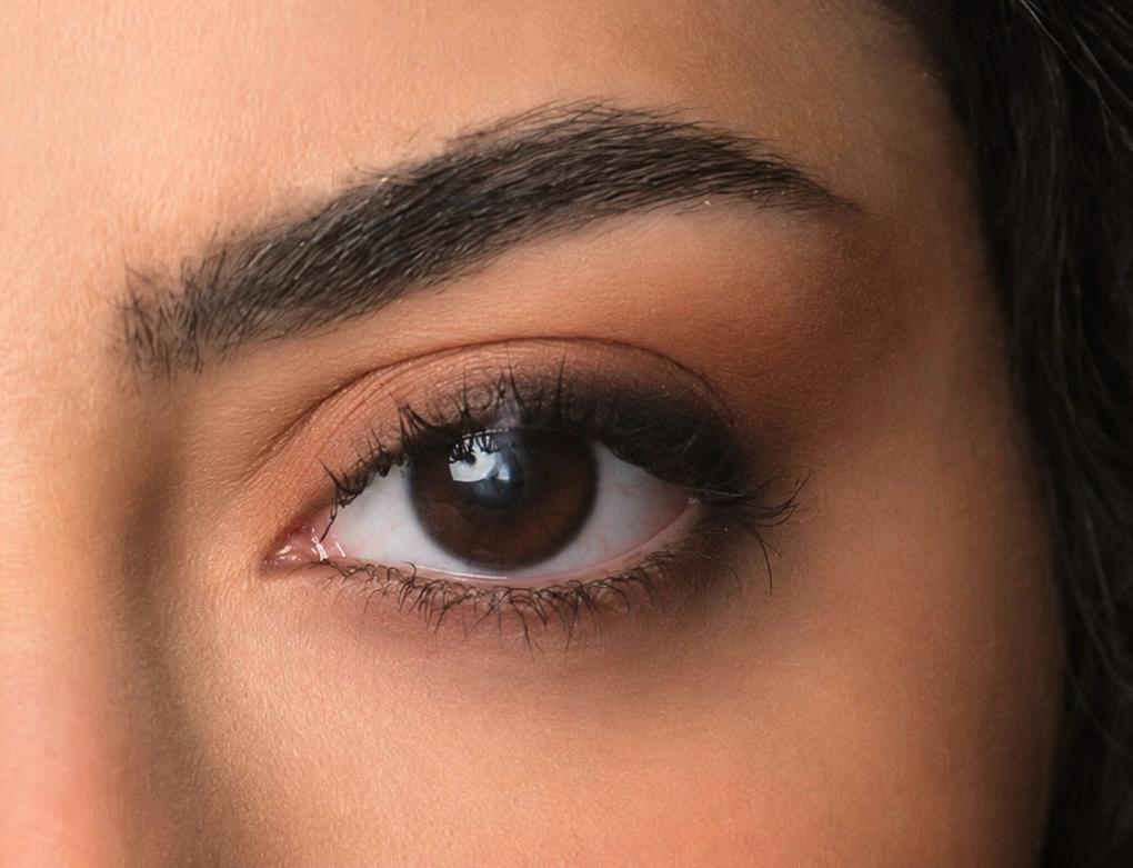 Black eyes before comparison